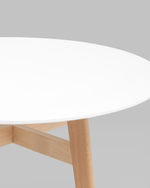 Стол обеденный Target Circle 90*90 белый