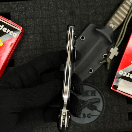 Раритетный складной нож Spyderco PERSIAN FOLDER™ 2 G-10 C132GP