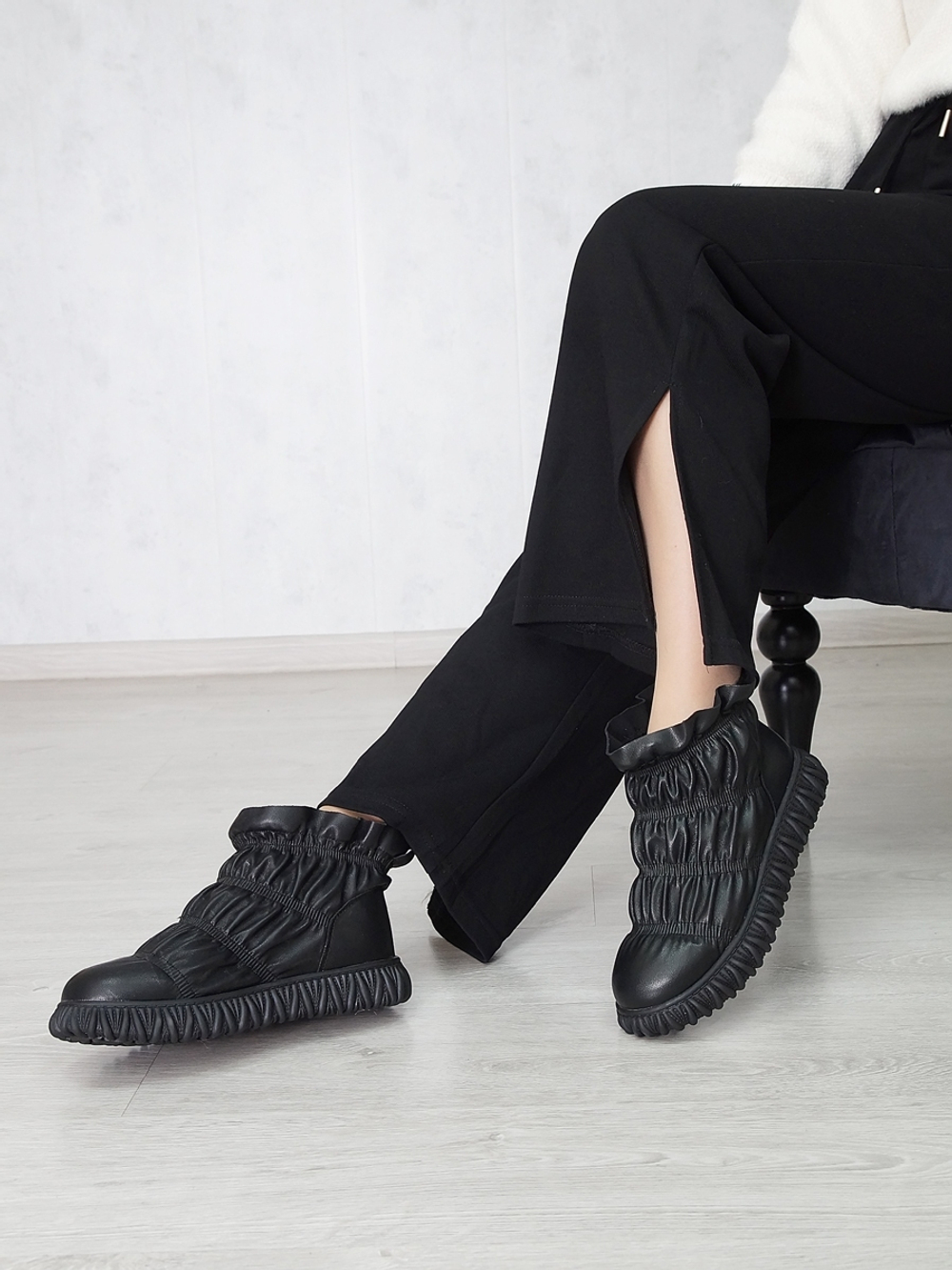 Полусапожки женские зимние