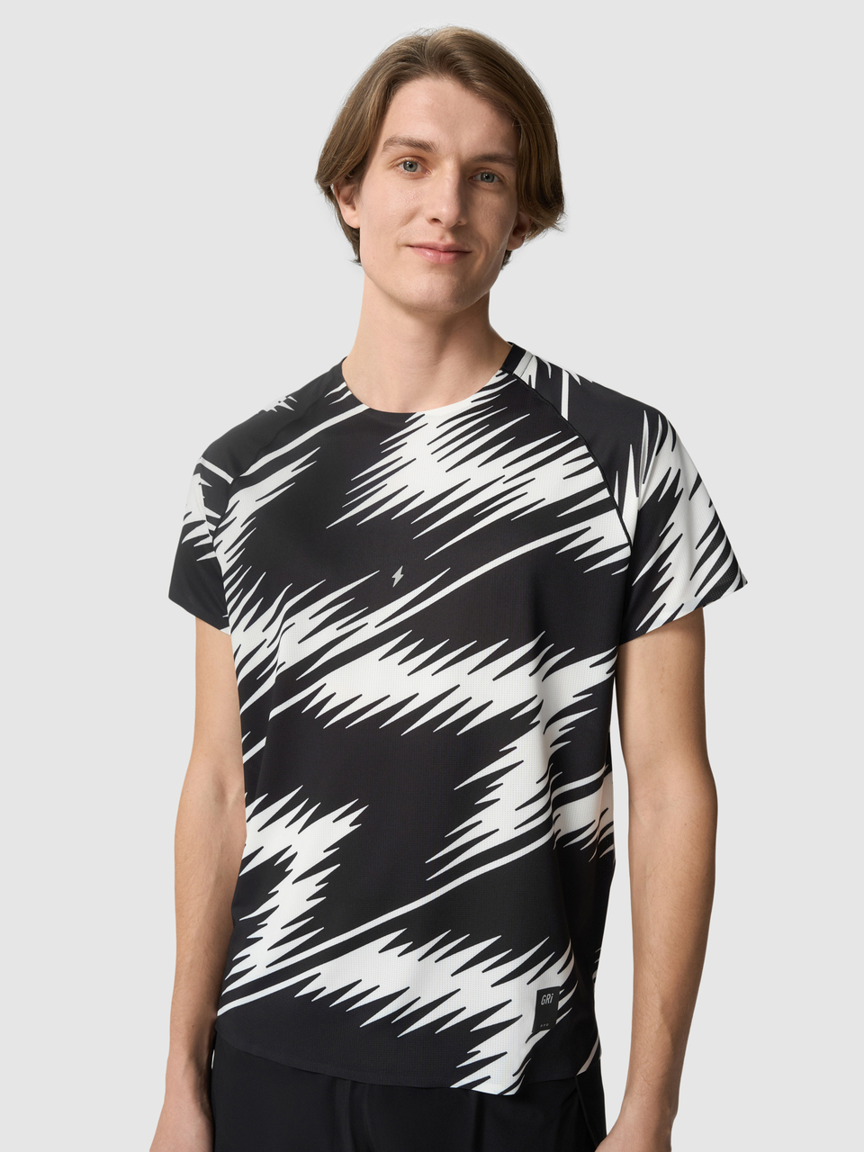 Футболка мужская Про 3.0 чёрно-белая