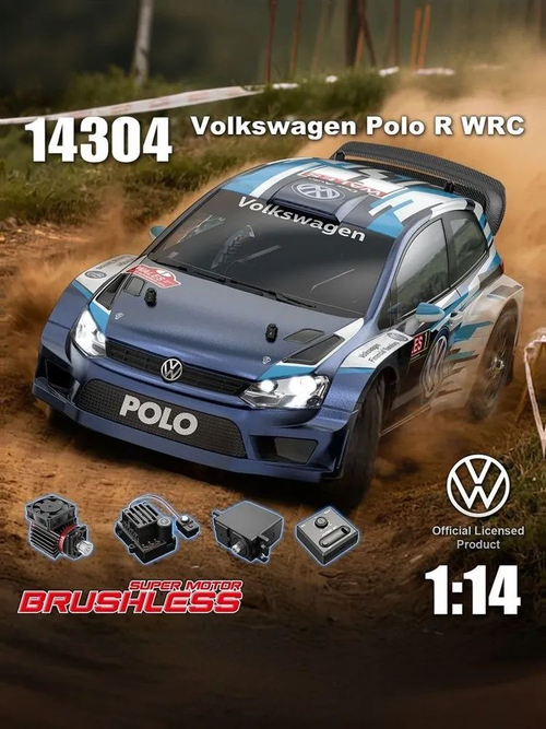 Радиоуправляемая машина для дрифта 1:14 MJX Hyper Go 14304 Brushless 4WD, LED, MJX-14304