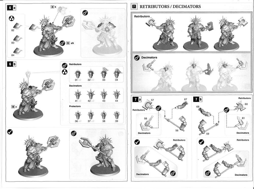 Decimators-Protectors-Retributors -схема сборки