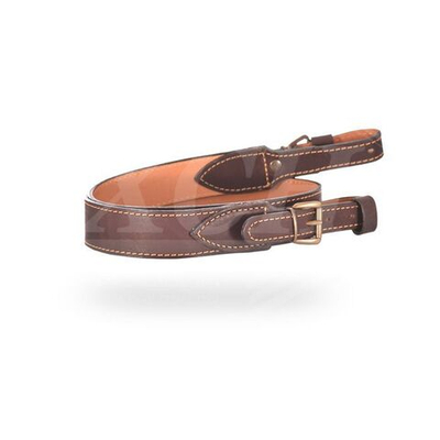 Ремень ружейный прямой 35 мм гладкая кожа (IV)