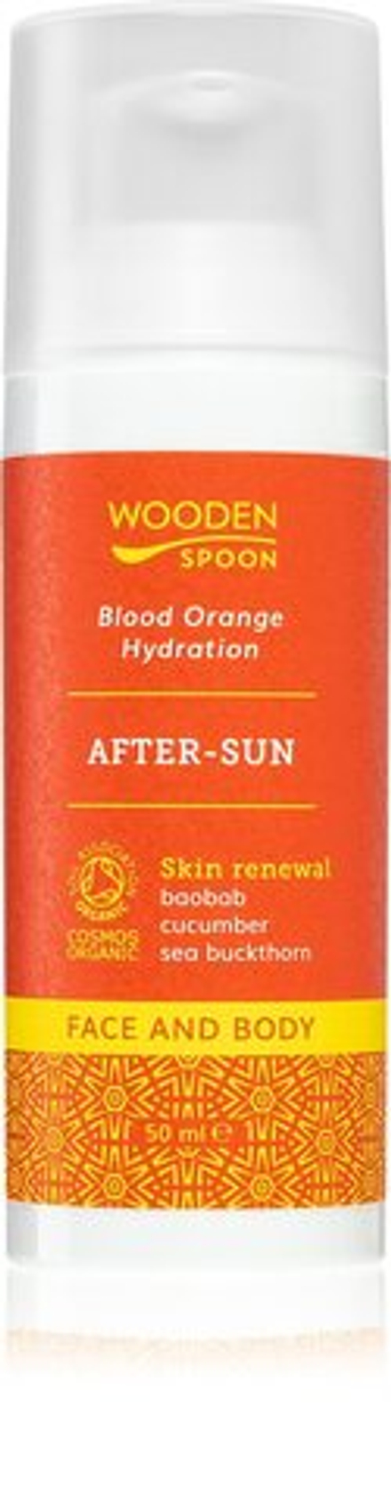 WoodenSpoon After-Sun - увлажняющий уход после принятия солнечных ванн /   50  ml  / GTIN 3800232735841