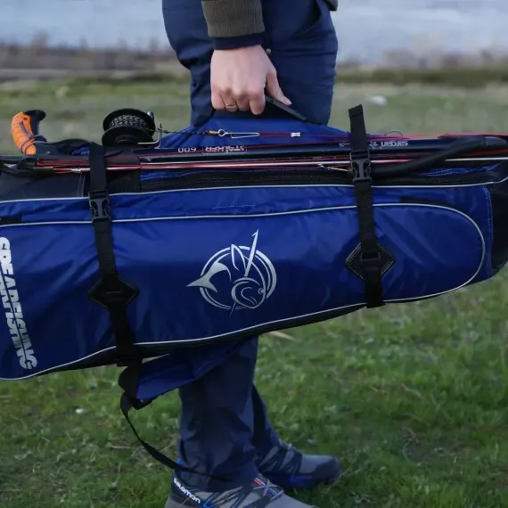 Рюкзак под комплект снаряжения и длинных ласт ДОРАДА синяя