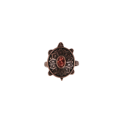 "Архелон" кольцо в медном покрытии из коллекции "Кассида" от Jenavi