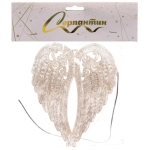 Подвеска «Взмах крыльев» 14,5*11,5 см, Золото