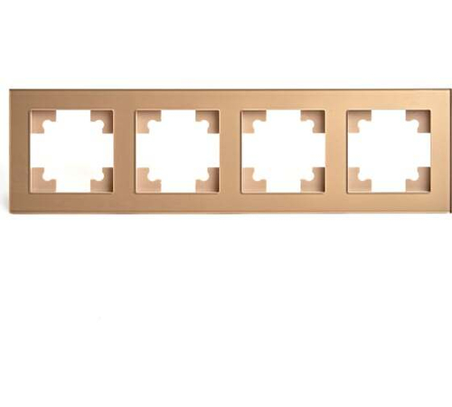 STEKKER Катрин Рамка СУ 4 мест. стекло золото GFR00-7004-08 49038