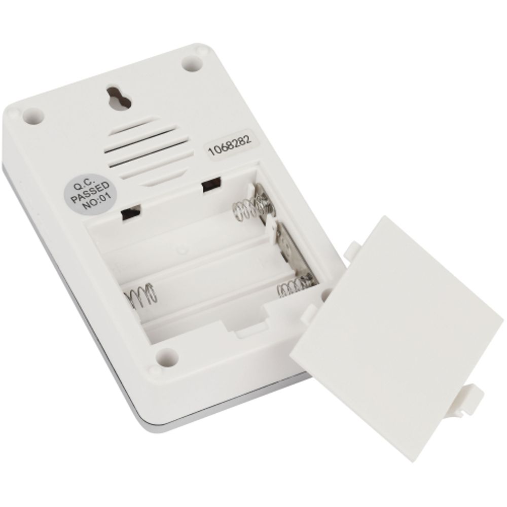 Звонок дверной Intro MP103W беспроводной LED подсветка IP44 150 м белый 38 мелодий | Intro