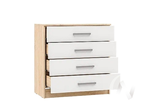 Комод 800 Спальня Мартина (сонома/белый)