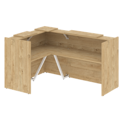 Onix Ресепшн O.R-K-23 Тиквуд Светлый 2168*1568*1187