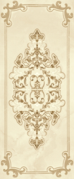 Visconti beige decor 02 250х600 (1-й сорт)