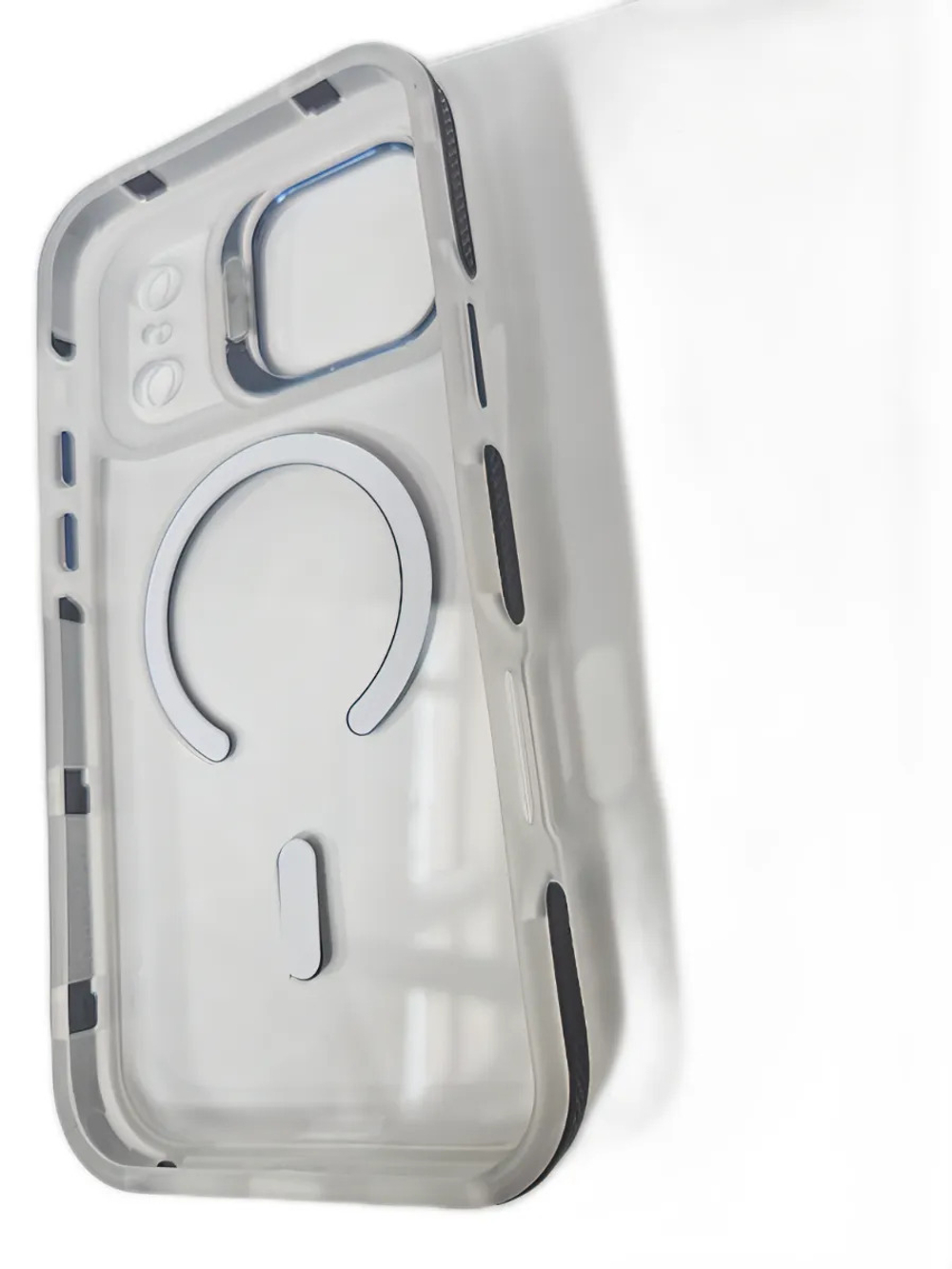 Прозрачный чехол Crystal Stand Case для iPhone 17 Pro Max