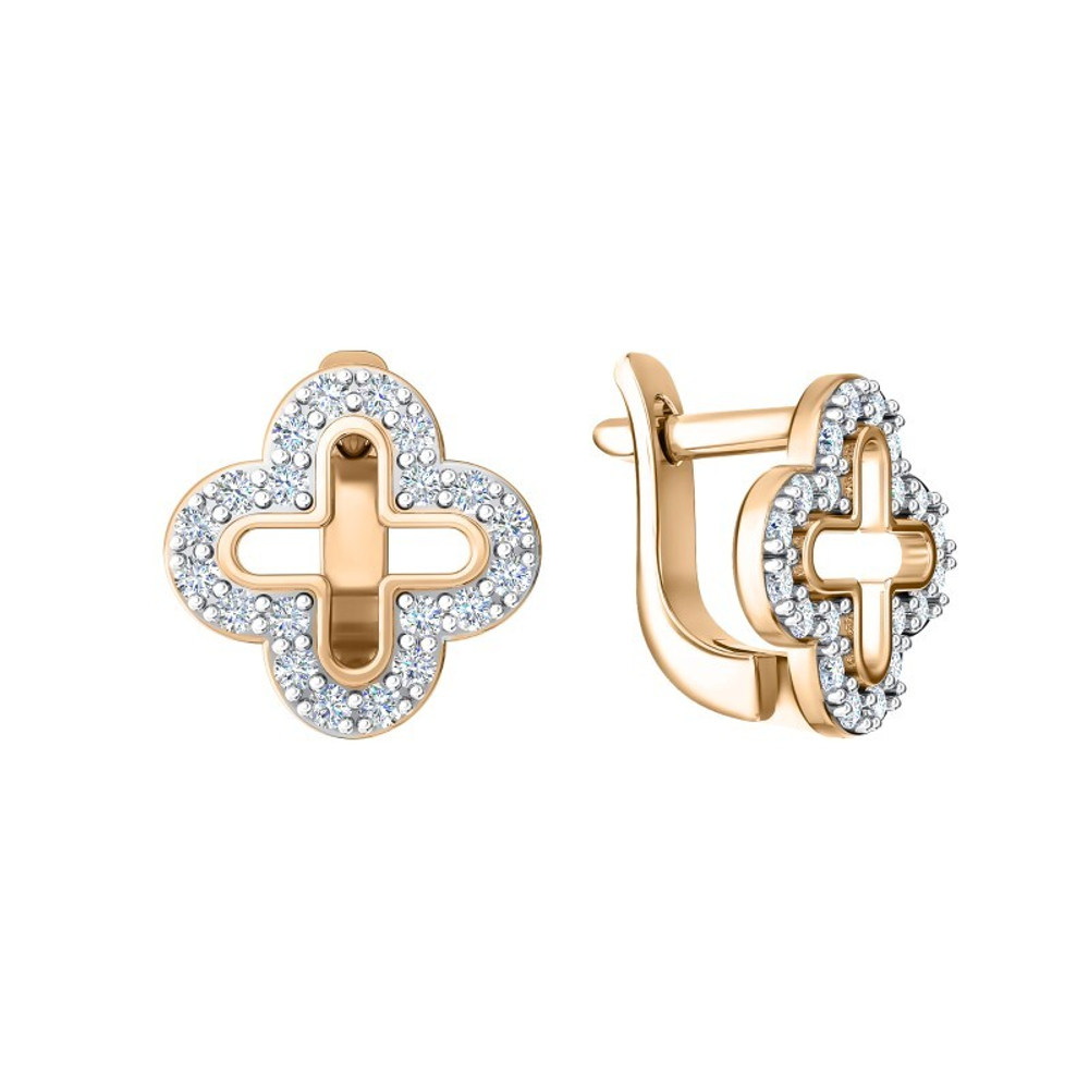 Серьги из золота 585 пробы
