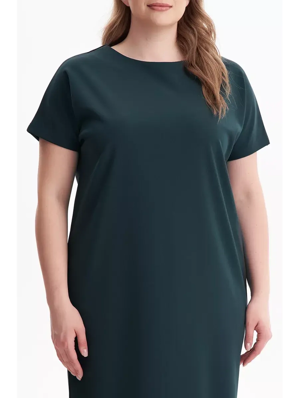 Платье базовое из крепа