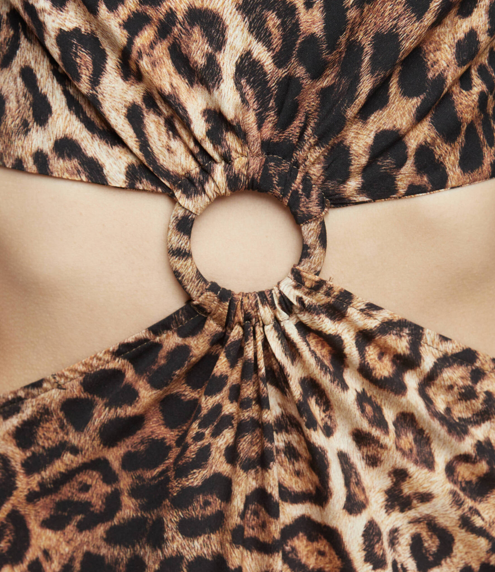 платье acino Pinko - коричневый(1N13KD A040)