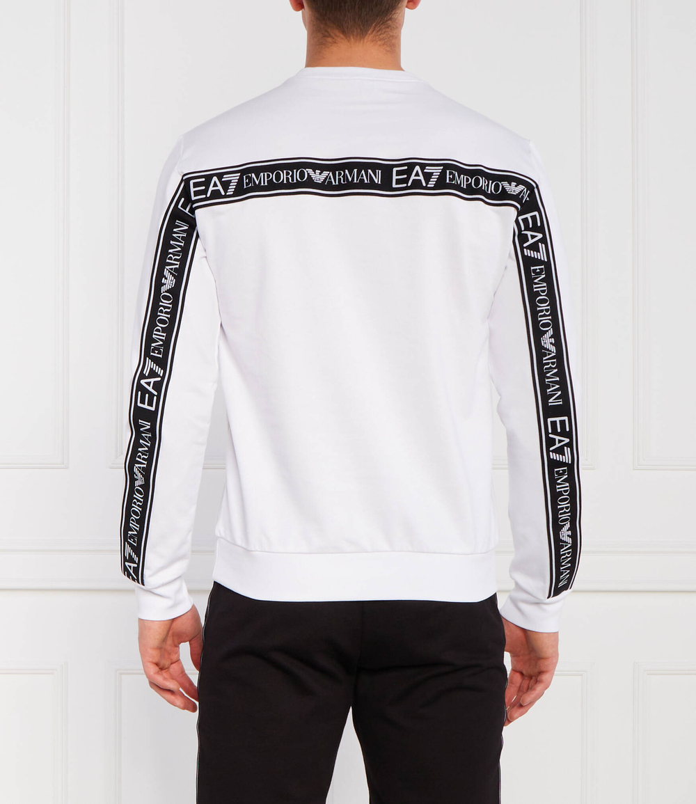 Худи EA7 - белый(6RPM12 PJ05Z)