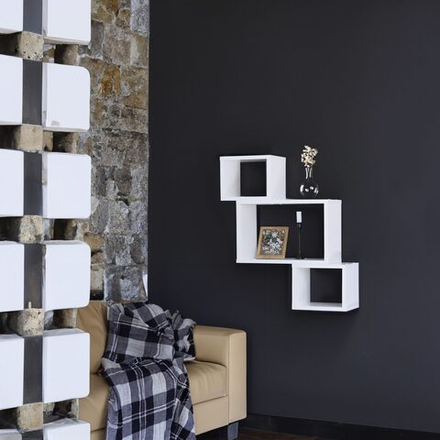 Полка Делфи ЛДСП цвет белый