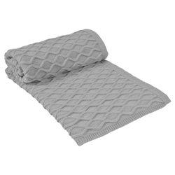 Плед 130х170 L'appartement Springfield серый