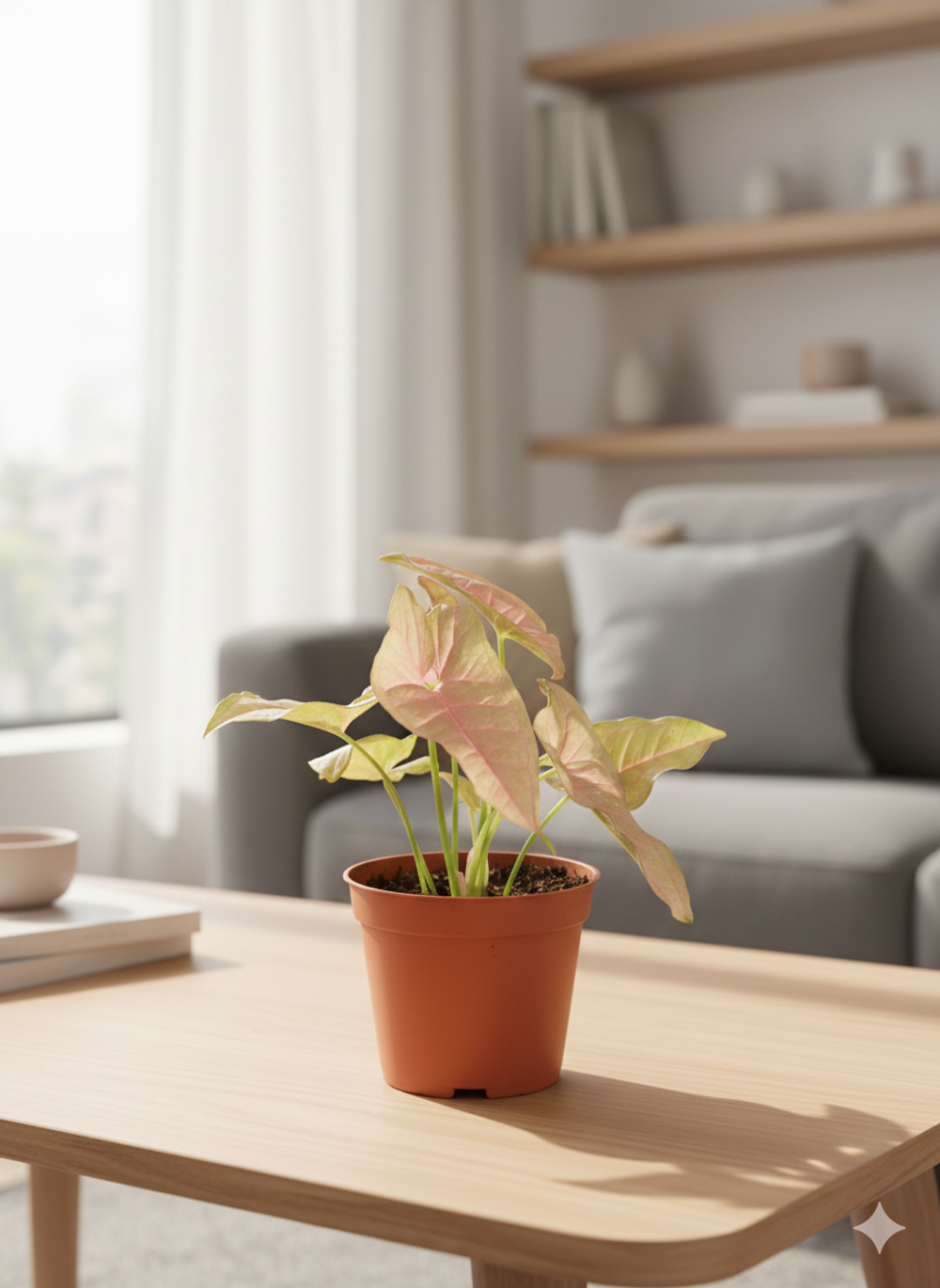 Сингониум Pink Beauty д.11