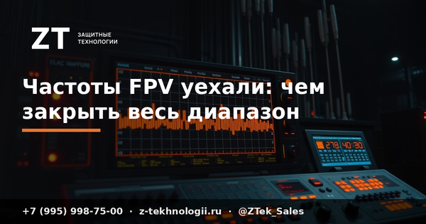 Частоты FPV уехали: чем закрыть весь диапазон Частоты FPV уехали: чем закрыть весь диапазон