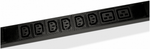Блок розеток  Hyperline SHE-18IEC-6BIEC-3V-3PVR