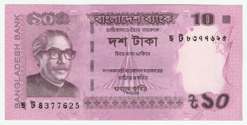 Bangladesh, 10 Taka, 2018, UNC (Pick 60a)