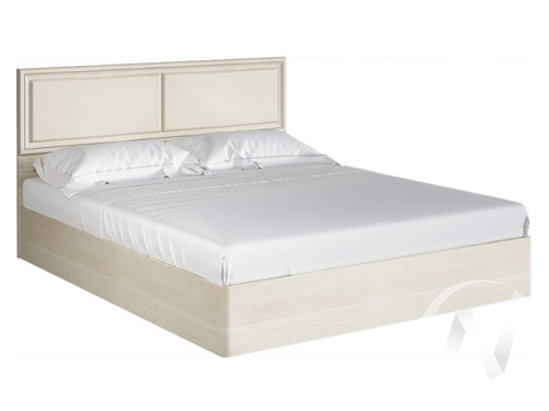 Кровать 1;6м с ортопедом Спальня Престиж 2 (сандал светлый)