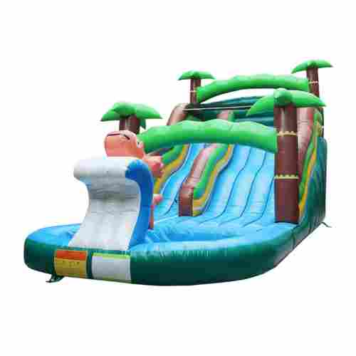 Водная горка с бассейном «Пальмовый рай мини», 7×5×5 м