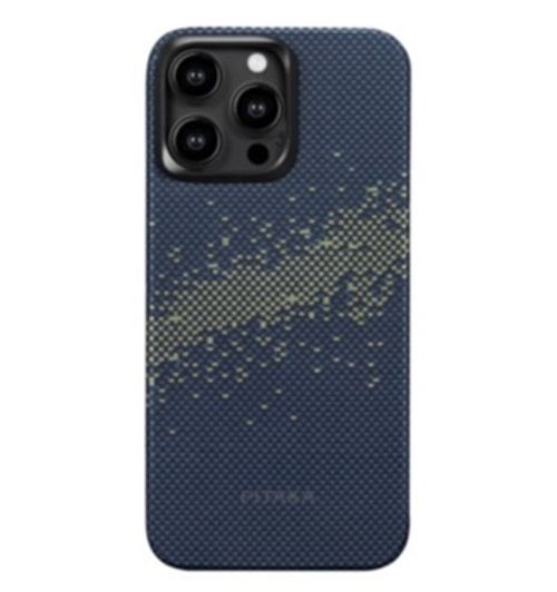 Чехол из арамидного волокна с поддержкой MagSafe PITAKA MagEZ Case 4 Weaving+ StarPeak для iPhone 15 Pro Max