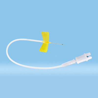 Игла-бабочка 20G*3/4" (0,9х19/200мм), желтые, с адапт. д/Моноветта,85.1637.035,Sarstedt, 120 шт/уп
