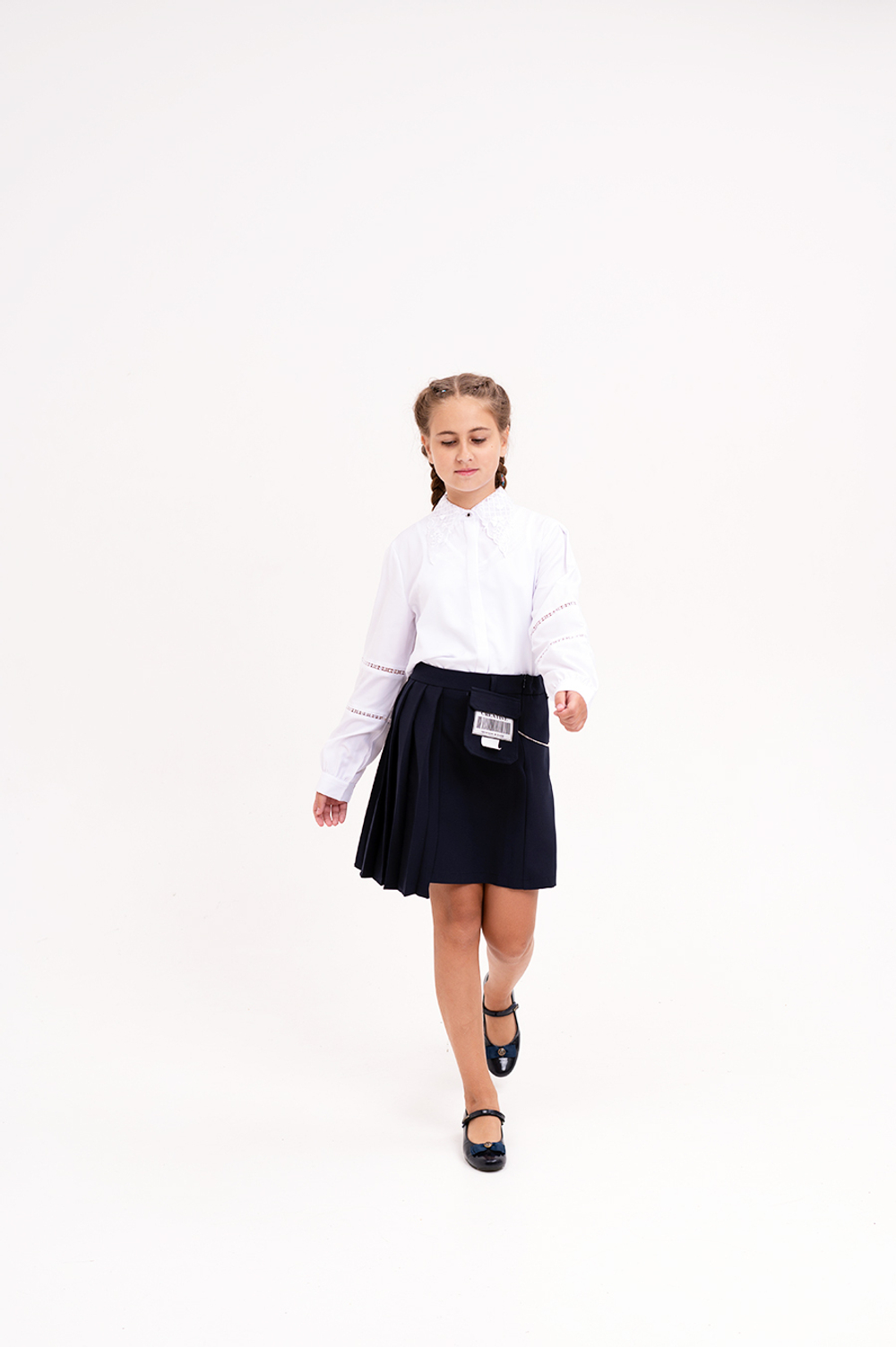 Блуза дл/р швейн. д/д DELORAS C63656