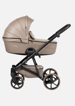 Tutis Коляска 2 в 1 VIVA 6+ Leather Cappuccino