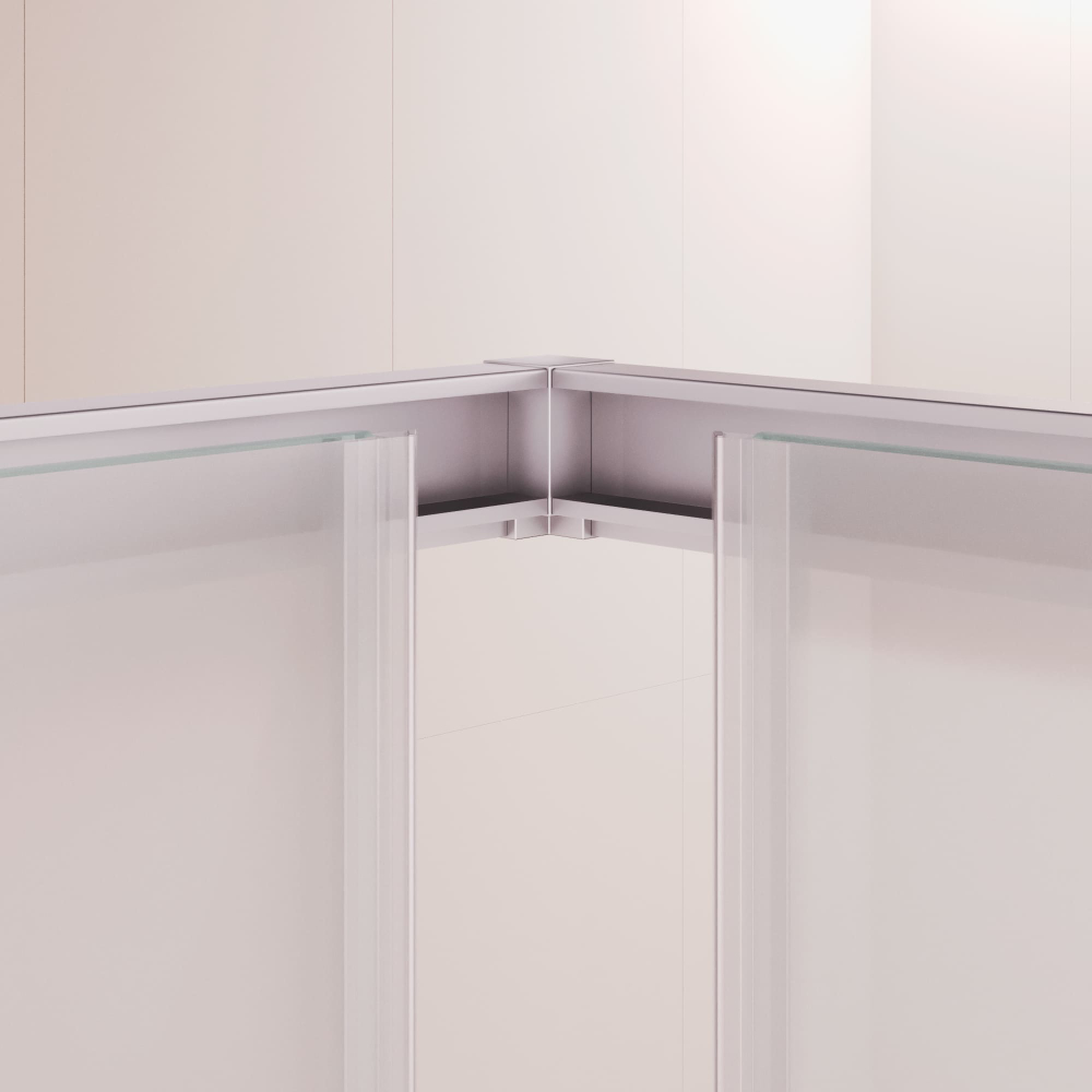 Душевой уголок RGW PA-030 (Матовое-Сатинат, 900x900)