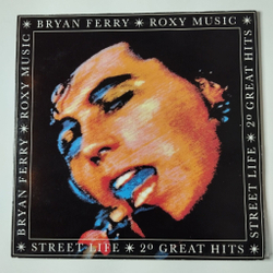Винтажная виниловая пластинка LP Roxy Music Bryan Ferry Street Life 20 Great Hits (UK 1986)