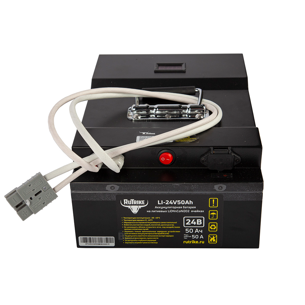 Литиевый Аккумулятор RuTrike (MnCoNi) 24V50A/H