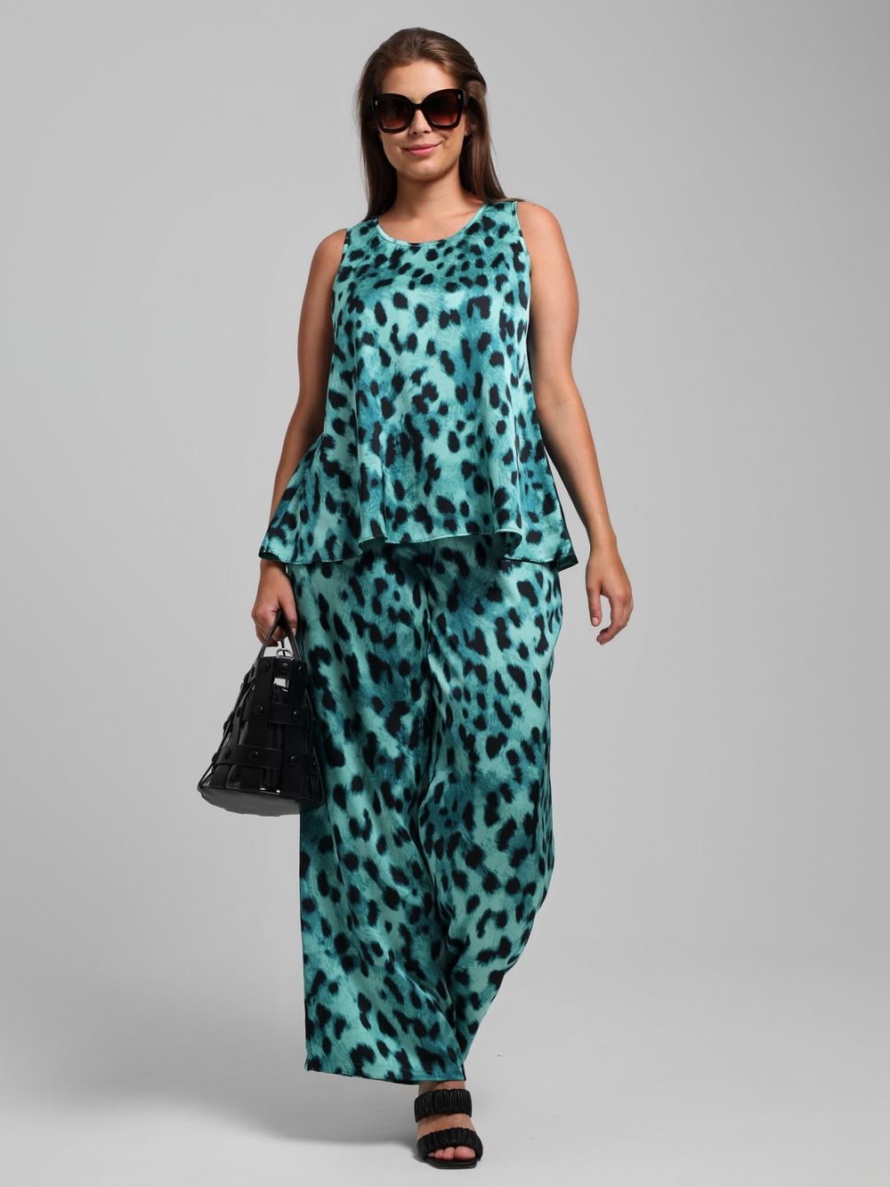 Блузка (топ) Найт-3 Виотекс ЗЕЛЁНЫЙ