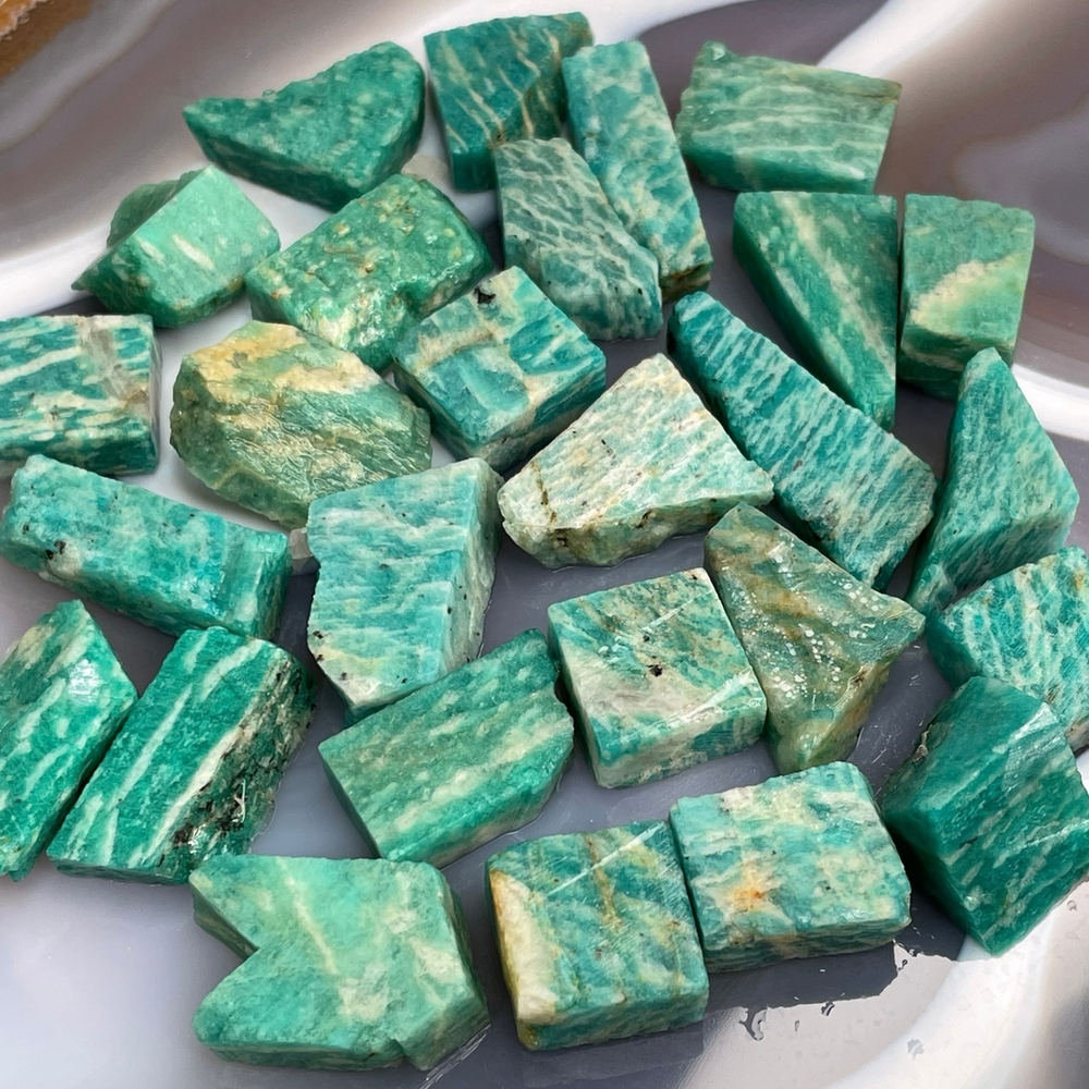 35323 Амазонит Срез 22-40мм