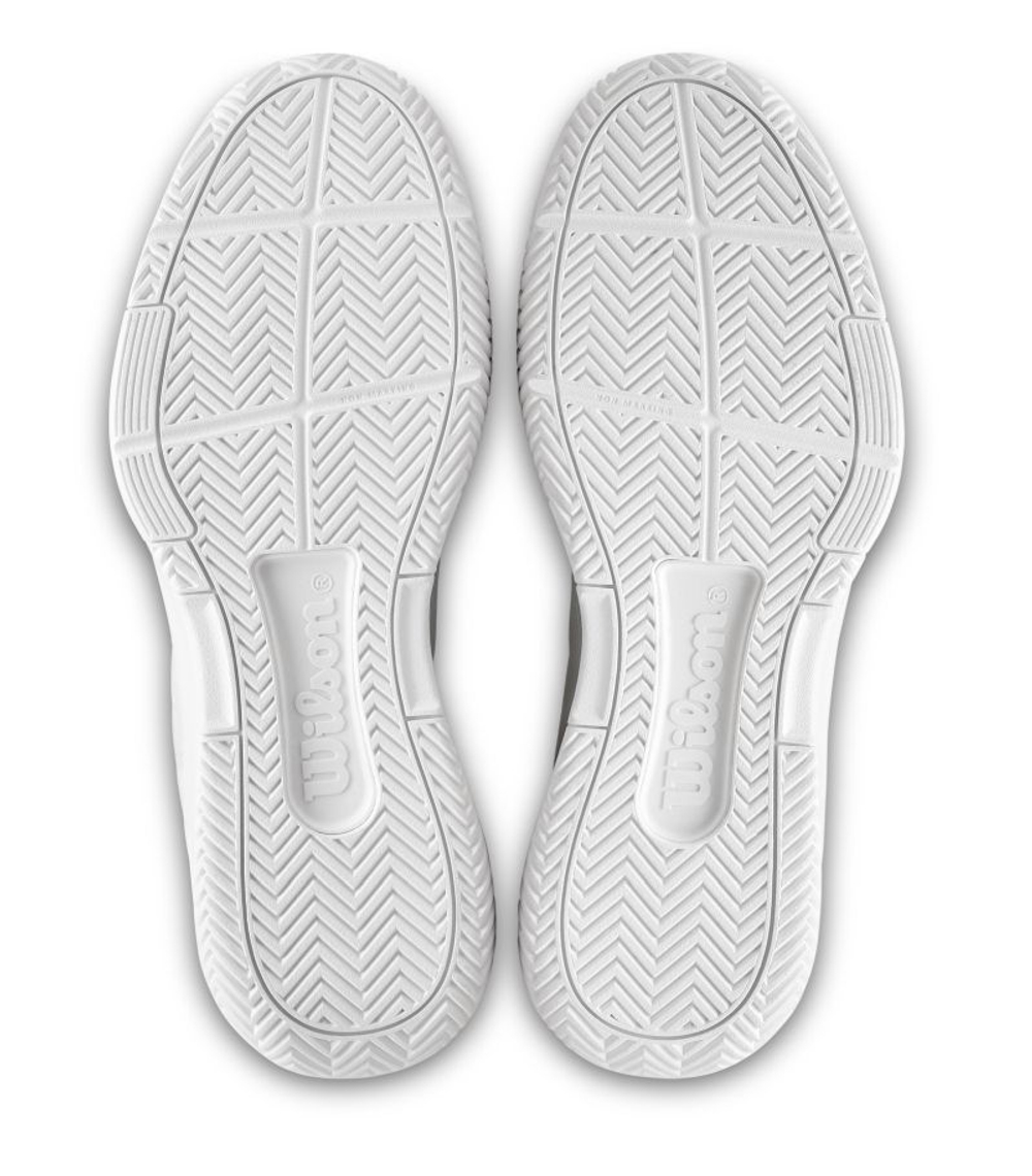 Женские теннисные кроссовки Wilson Court Glide - white/white/silver