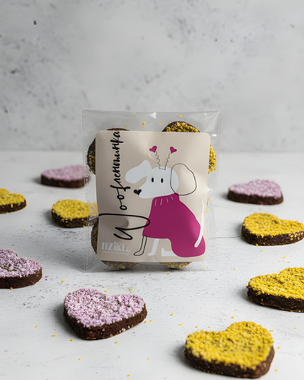 Снек "Вуфлентинка" с молотым драконьим фруктом и куркумой