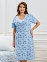 Ночная сорочка Канна-1 Виотекс ГОЛУБОЙ