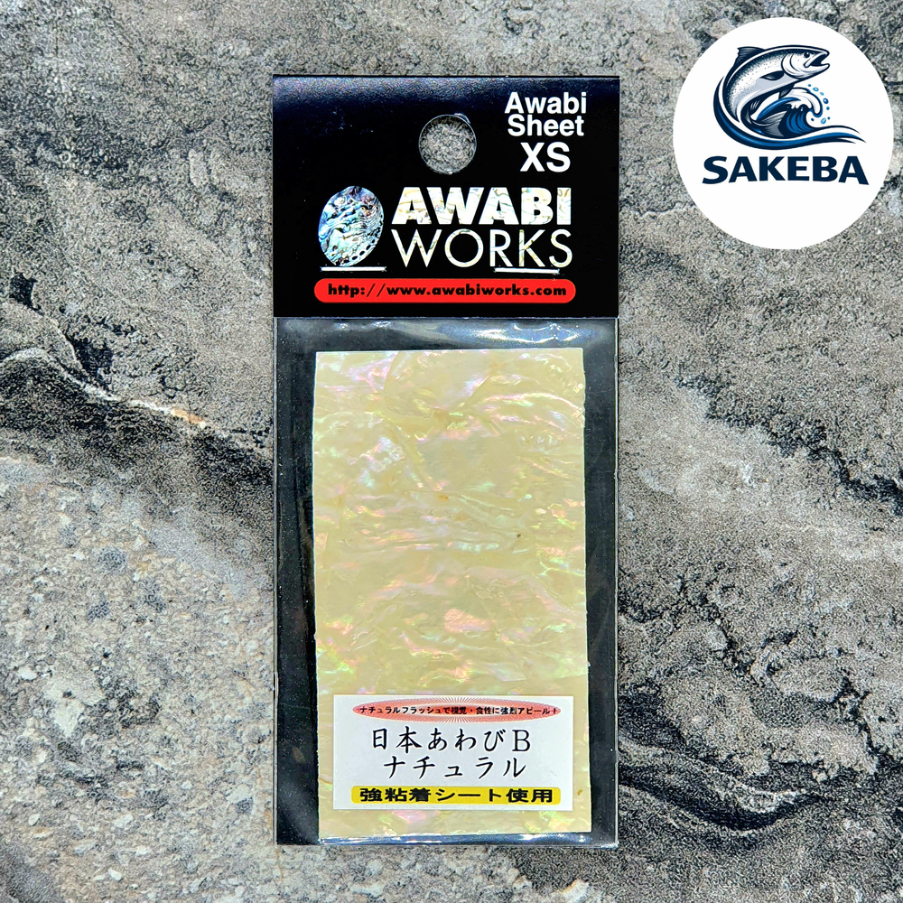 Наклейка перламутровая AWABI WORKS XS WHITE B