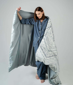 Постельное белье 1.5 спальное Decoflux Novels Dunes/Grey