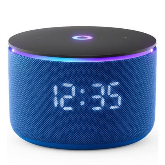 Умная колонка Яндекс Станция Мини 3 Про с Алисой, Zigbee, 18 Вт, синий (YNDX-00059BLU)