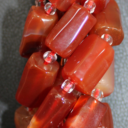 Сердолик трубки 10-13мм