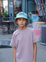 Панамка трикотажная подростковая ГРАФФИТИ (Св.изумруд)