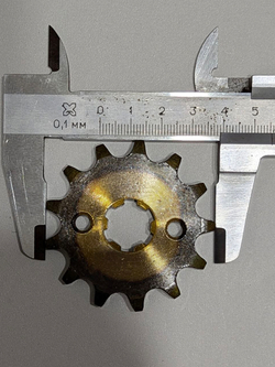 - Звезда ведущая 428-16 для мотоцикла, питбайка, мопеда с двигателем CG/CB, с валом 20 мм