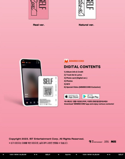 Альбом Apink - SELF 10th Mini Album PLATFORM RANDOM Version