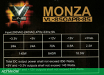 Блок питания Formula V-Line Monza 850W (VL-850APB-85)