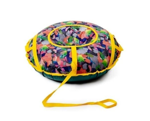 Санки надувные "Ватрушка" принт 75-277 d 75см